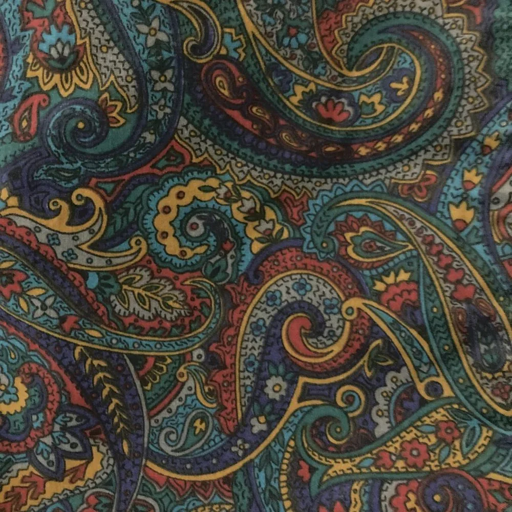Duvet Cover, Reversible, Queen Size, Paisley, Zipper Closure, Boho Styling